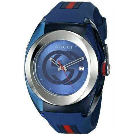 gucci silicone sport watch|Gucci watches on sale discount.